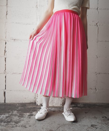 J.CREW Bicolor Pleated Skirt PIWH