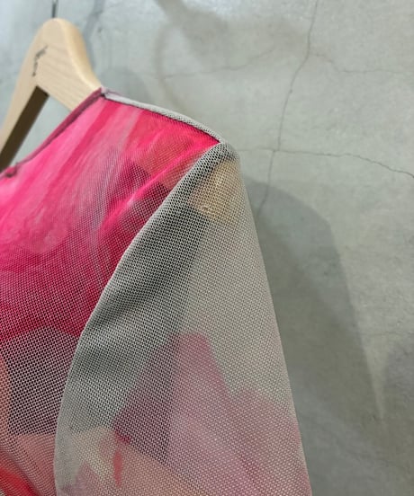 Desigual Sheer Tops PI GN