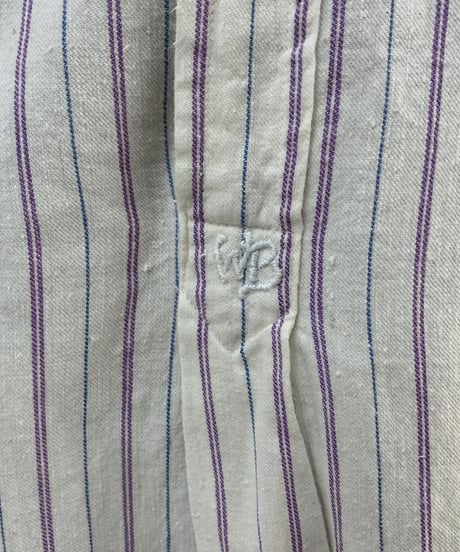 EURO Stripe Grandpa Shirt WHPU