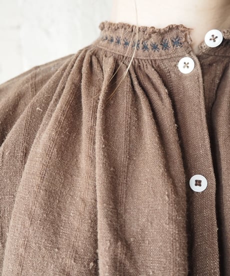 1930's EURO Cotton Linen Smock BR