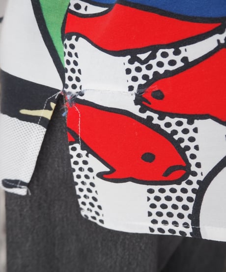 Comic Pattern Shirt WHBKGN