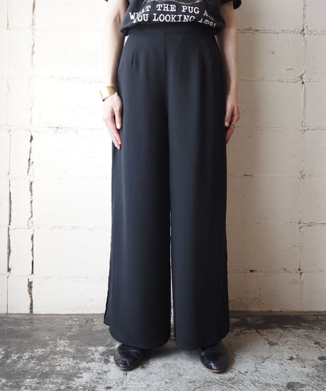 Seethrough Layered WidePants
