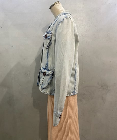MARITHE + FRANCOIS GIRBAUD Yoke Design Denim Jacket LBL