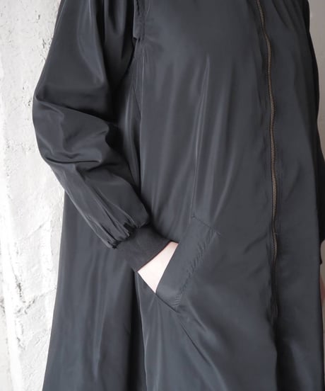 MA-1 Style Long Coat BK