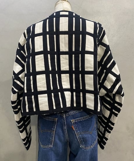 Remake Check Pattern Jacket BKWH