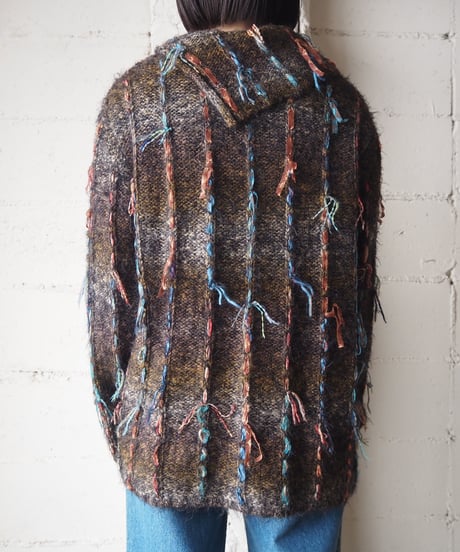 Design Neck Lace Knit BR