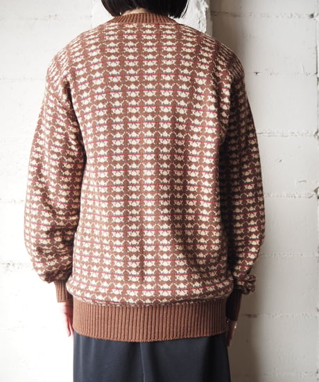 Argyle Pattern Sweater BR