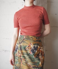 1970's Vintage Short Sleeve Knit OR