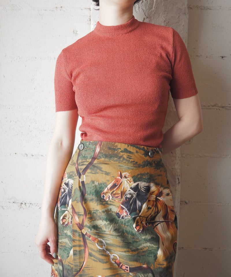 1970's Vintage Short Sleeve Knit OR | Orfeo