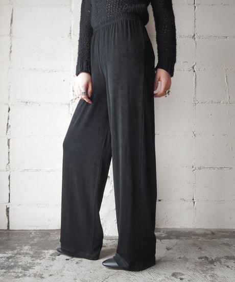 Spandex Mix Easy Pants BK
