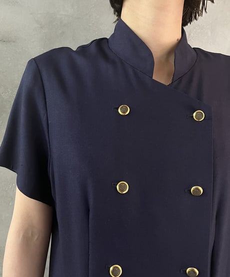 Mao Collar Sailor Dress NV