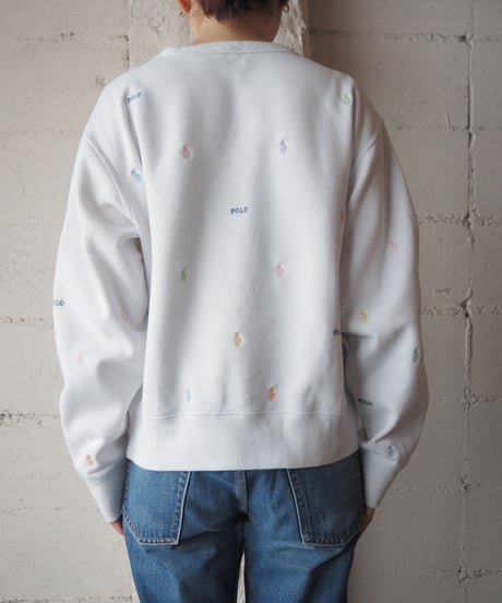 POLO Ralph Lauren Logo Embroidery Sweat WH