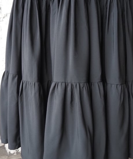 Volume Tiered Skirt BK