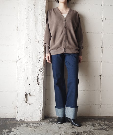 70's V Neck Cardigan BE