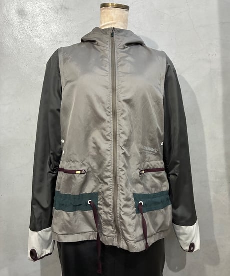 GYAKUSOU NIKE UNDERCOVER Removal Sleeve Zipup Jacket GR DGR