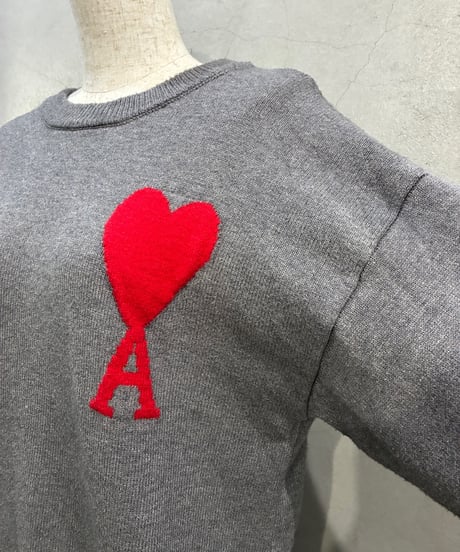 AMI PARIS Heart Knit GR