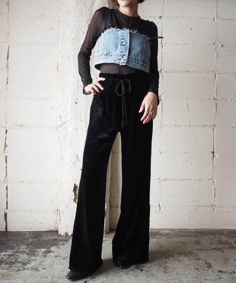 REMAKE Multi Way Denim Bustier LBL