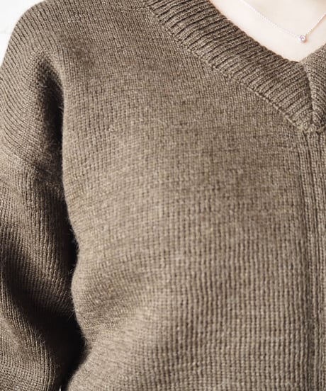 French military V Neck sweater BR