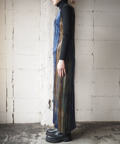 Aurora Color Velour N/S Dress BLGN