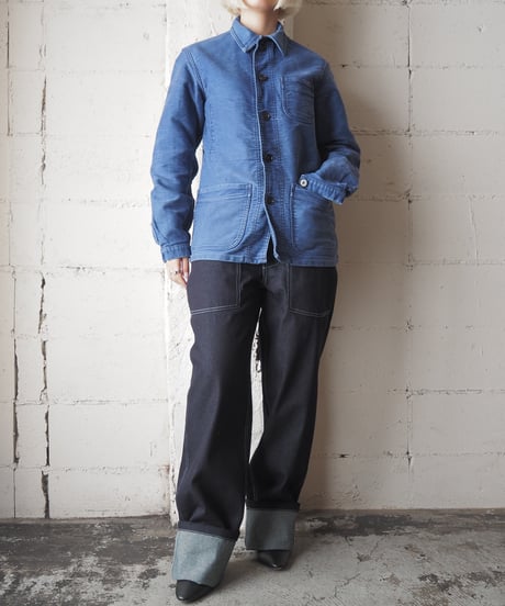 1950's Le Mont St Michel French Work Jacket BL