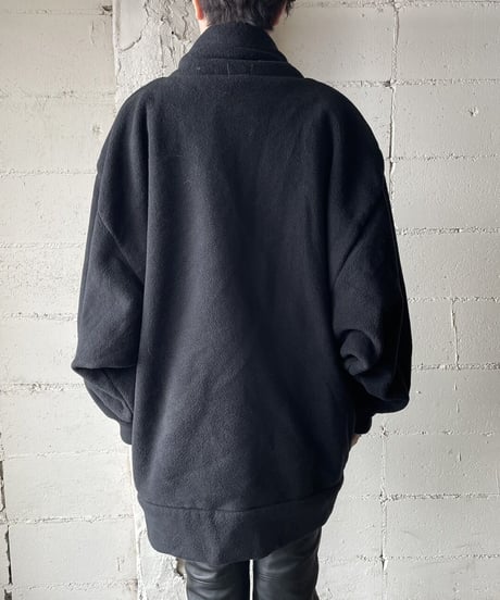 Volume Sleeve Shawl Collar Jacket BK