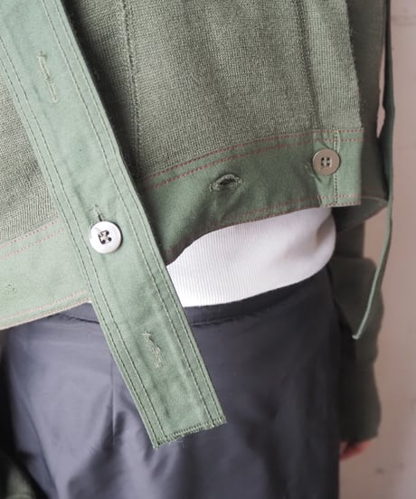 REMAKE Sweden Military Under Pants Cardigan KA