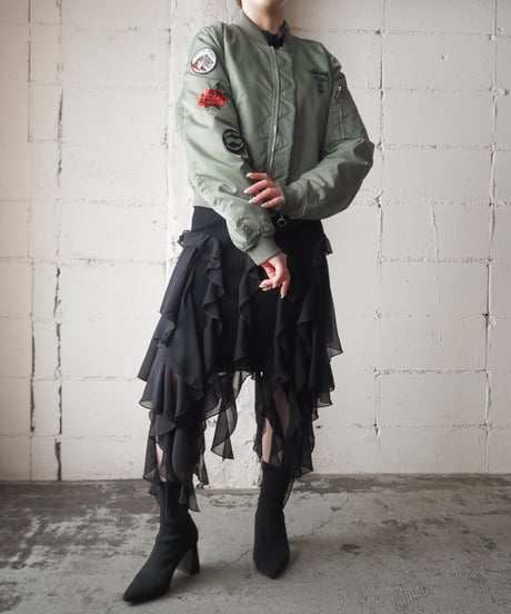 stussy Emblem&Embroidery MA-1Jacket KA
