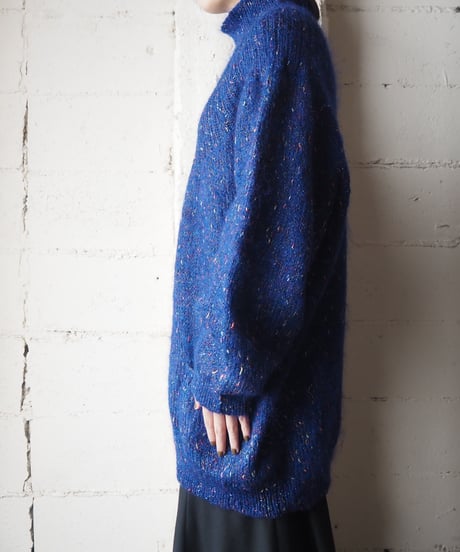 Drop Shoulder Glitter Knit BL