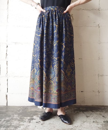 Ralph Lauren Arabesque  Pattern  Skirt  NV