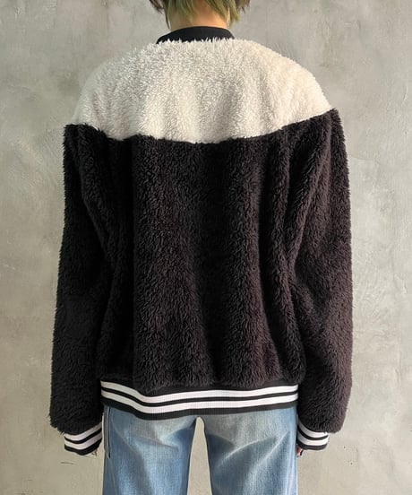 NIKE Bi-Color Boa Blouson BKWH