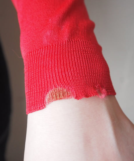 REMAKE Frilled Flower Cardigan RE