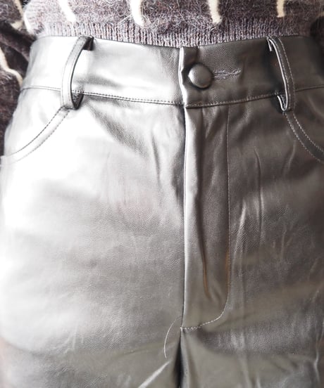 Fake Leather Pants BK