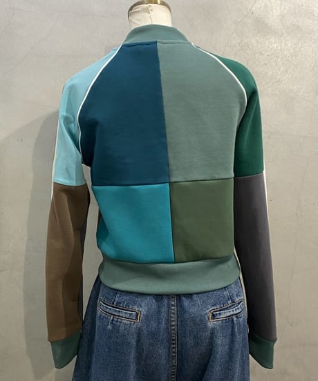adidas KSENIACHNAIDER Patchwork Track Jacket GN BL