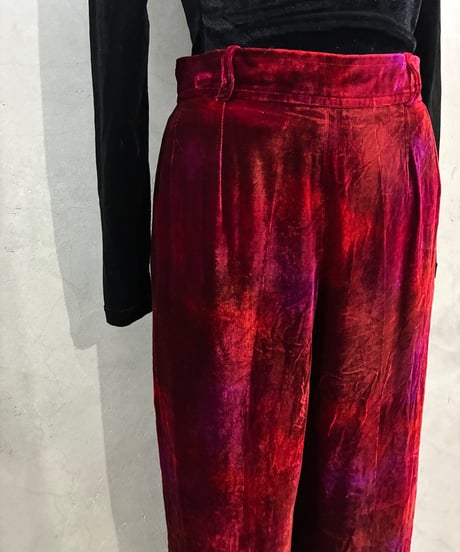 YVES SAINT LAUREN Vintage Velvet Pants RE