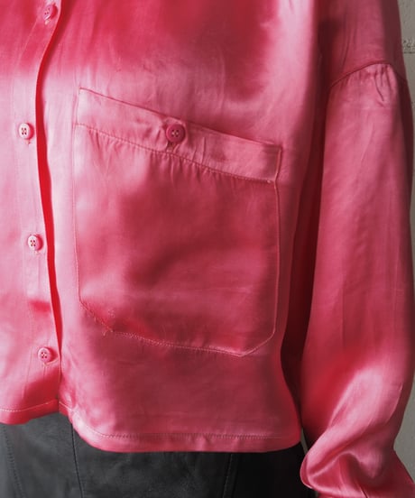 Michel Satin Short Shirt PI