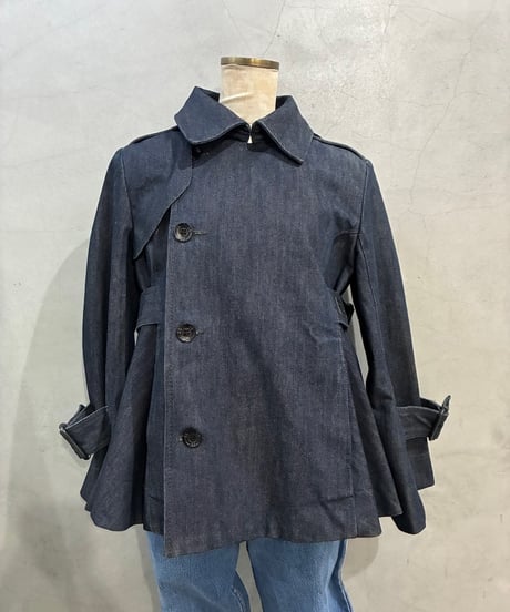 G-STAR RAW Belted Flare Denim Jacket NV