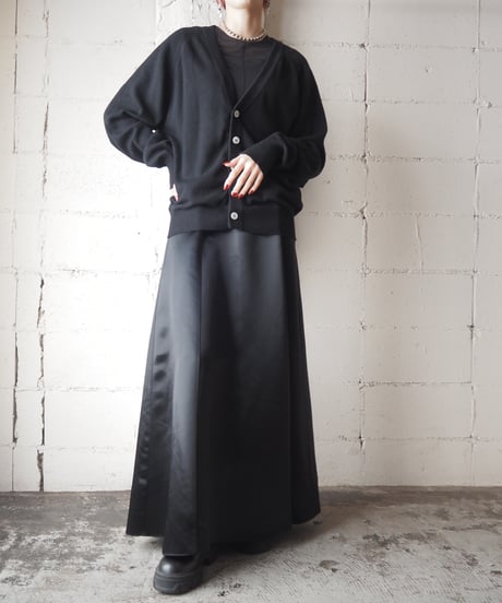 Cashmere Vneck Cardigan BK