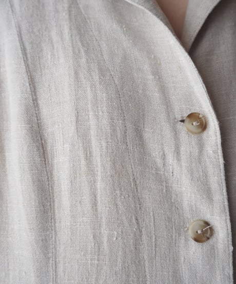 Opencollar N/Slinen dress BE