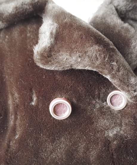 Double Breasted Fur Coat BR