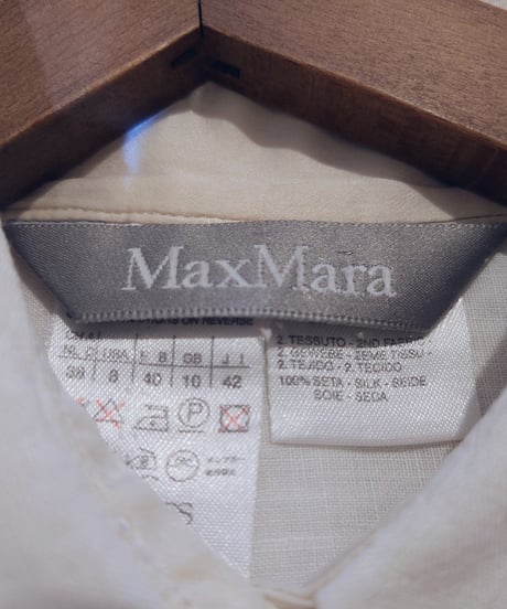 MaxMara Linen Sleeveless Shirt IV