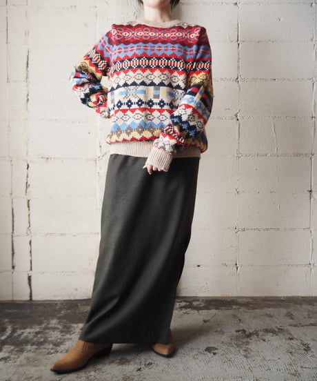 Max Mara Multi Pattern Knit BERE