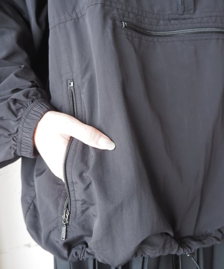 Nylon Anorak Jacket BK