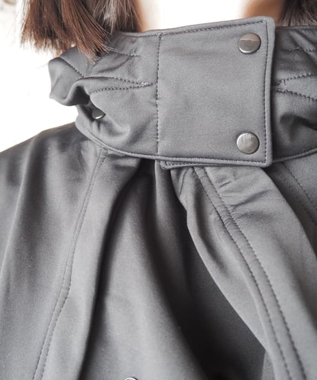 Fleece Lining Technical Softshell Hooded Jacket BK