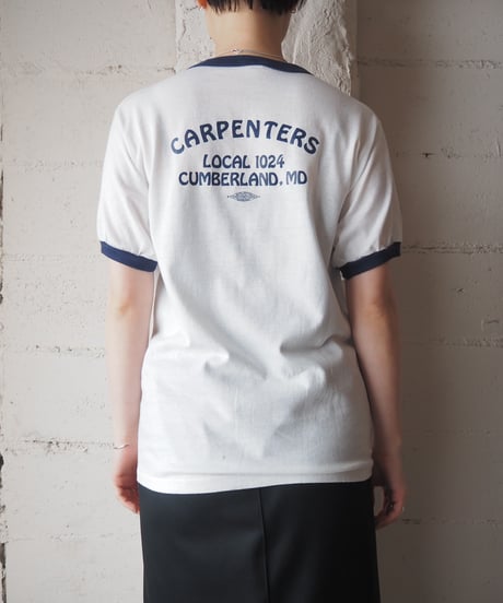 1980's American Labor Unions Print Ringer Tee WHNV