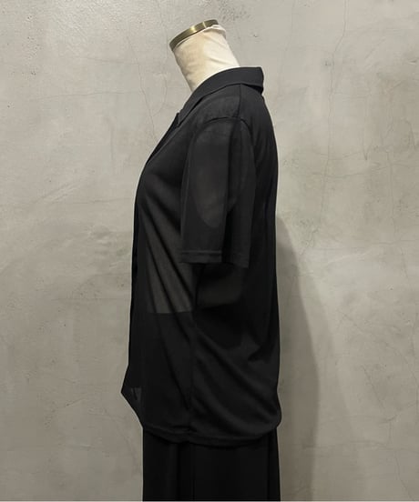 Sheer Stretch Shirt BK