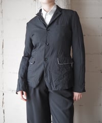 BLACK COMME des GARÇONS Pinstripe Tailored Jacket BK