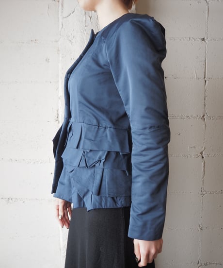 MARNI Hem Frill Design Jacket NV