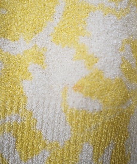 1960~70's Sleeveless Pattern Knit YE