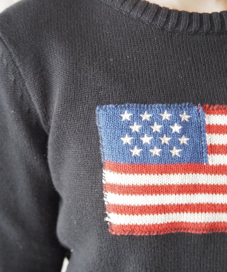 LAUREN Stars & Stripes Sweater BK