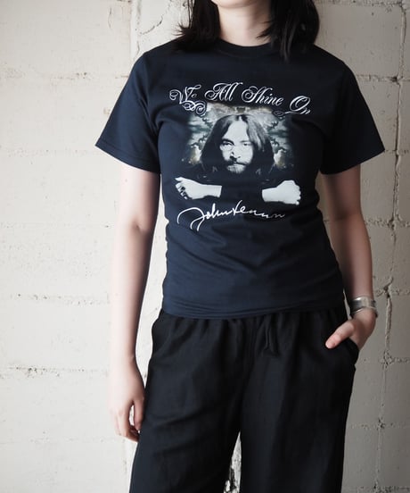 John Lennon Print Tee BK